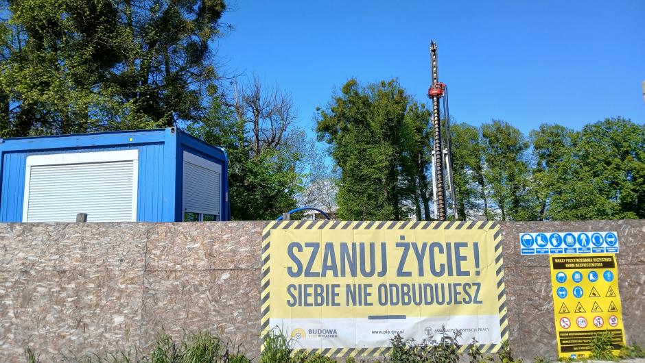 Specjalistyczne szkolenie z zakresu BHP na terenie budowy realizowanej przez firmę INPRO S.A.