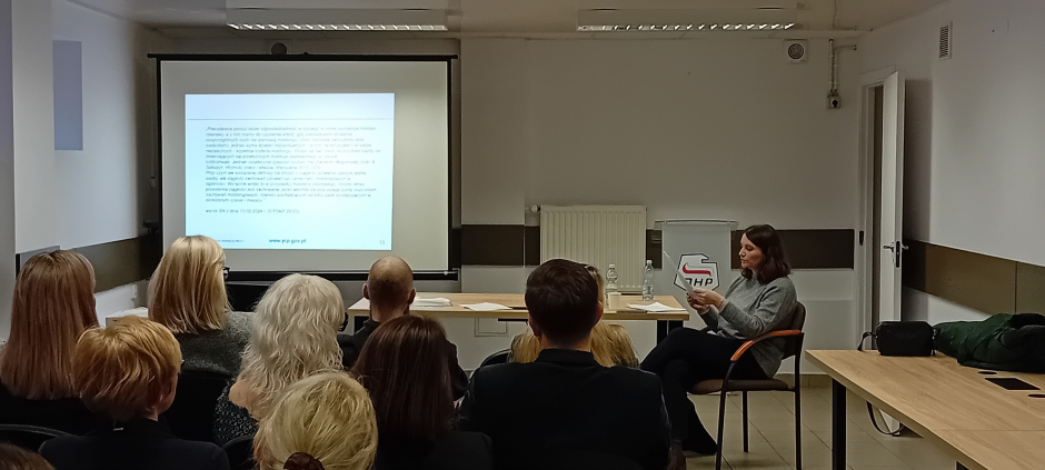 Szkolenie dla pracowników Pomorskiej Komendy Wojewódzkiej OHP