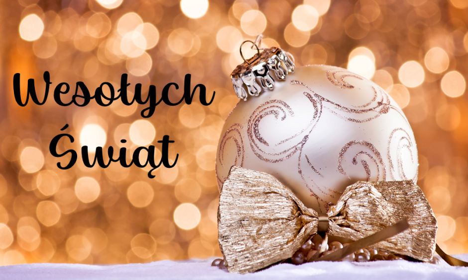 Bezpiecznych Świąt Bożego Narodzenia