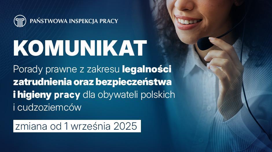 Zmiana terminów udzielania porad telefonicznych!