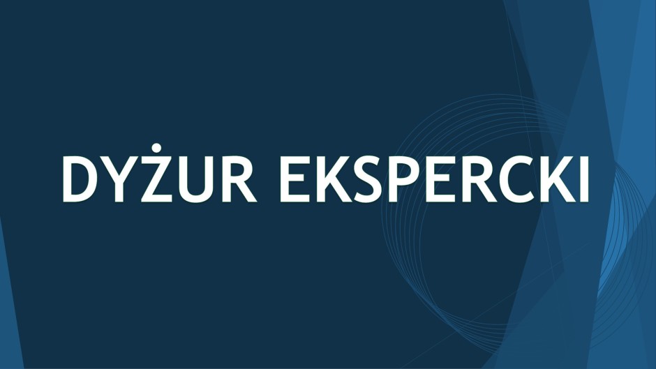 Telefoniczny dyżur ekspercki