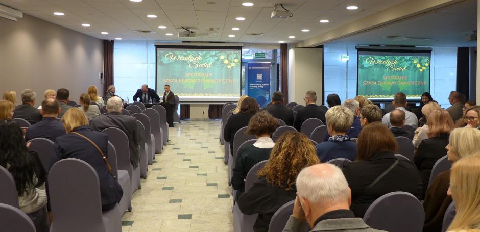 Spotkanie świąteczno-szkoleniowe pracowników Inspektoratu