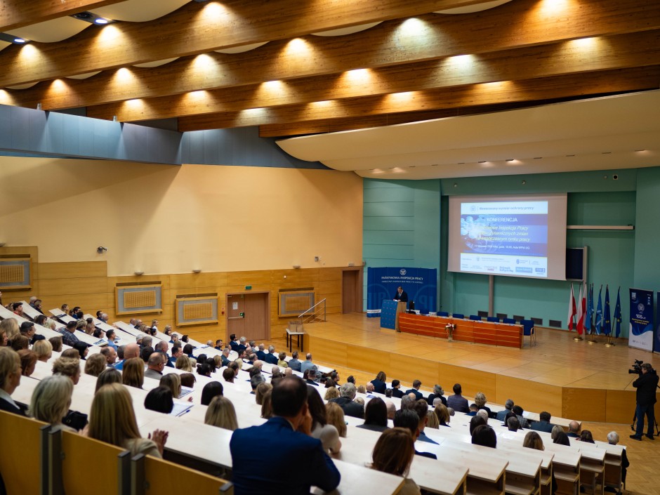 Konferencja z okazji obchodów jubileuszu Państwowej Inspekcji Pracy