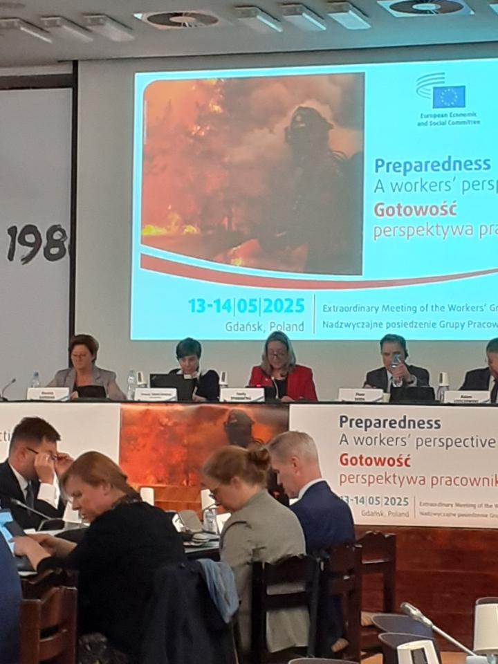 OIP Gdańsk uczestniczył w posiedzeniu Grupy Pracowników EKES-u