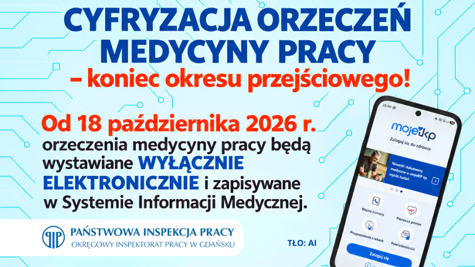 Koniec okresu przejściowego: orzeczenia medycyny pracy wyłącznie w formie elektronicznej
