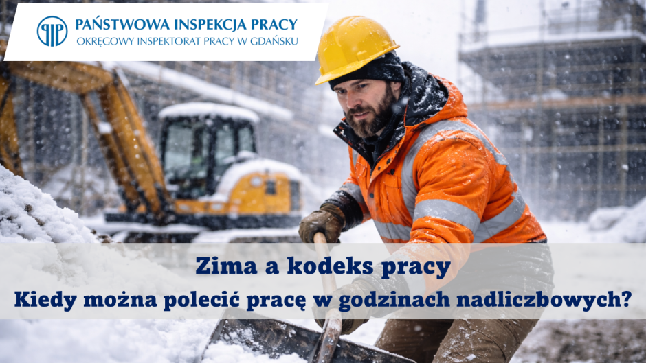 Zima a kodeks pracy: kiedy można polecić pracę w godzinach nadliczbowych?