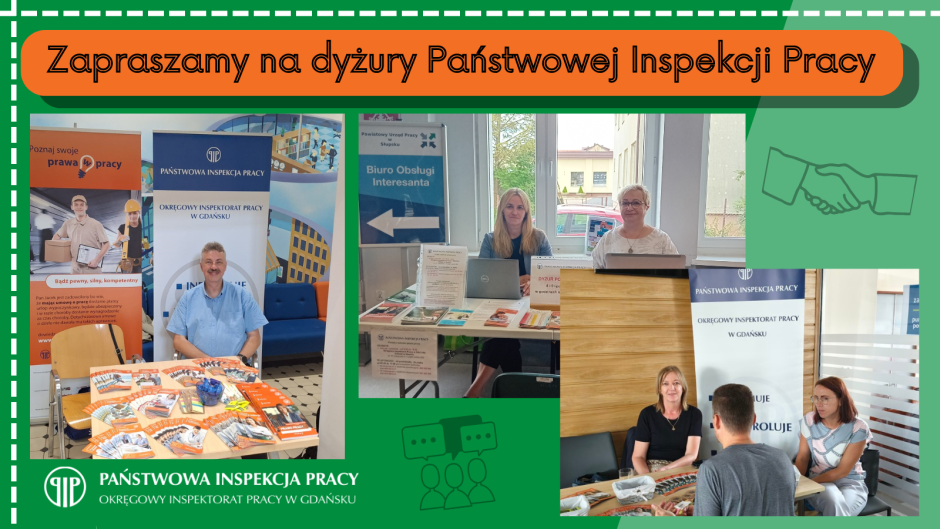 Za nami pierwsze dni dyżurów Państwowej Inspekcji Pracy w Urzędach Pracy